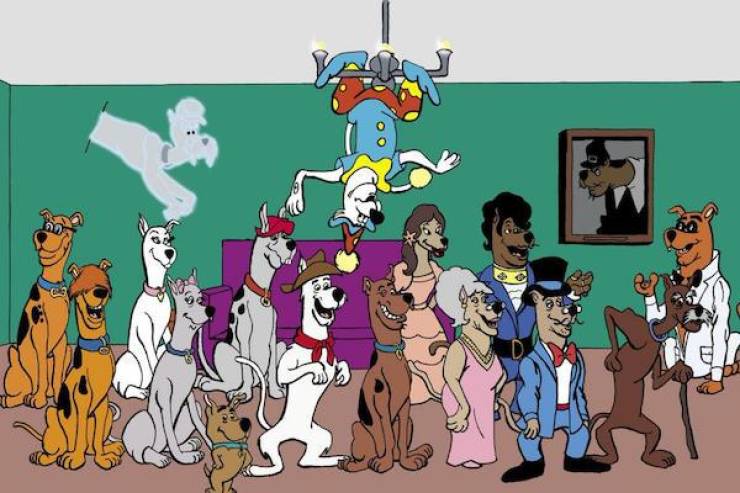 scooby doo familia