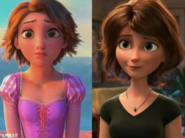 tia cass e rapunzel