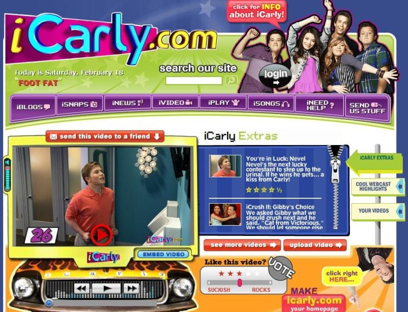 icarly site