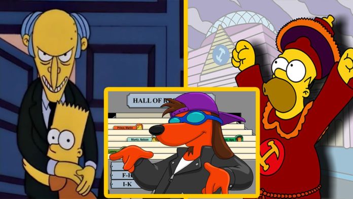 episódios bizarros de os simpsons