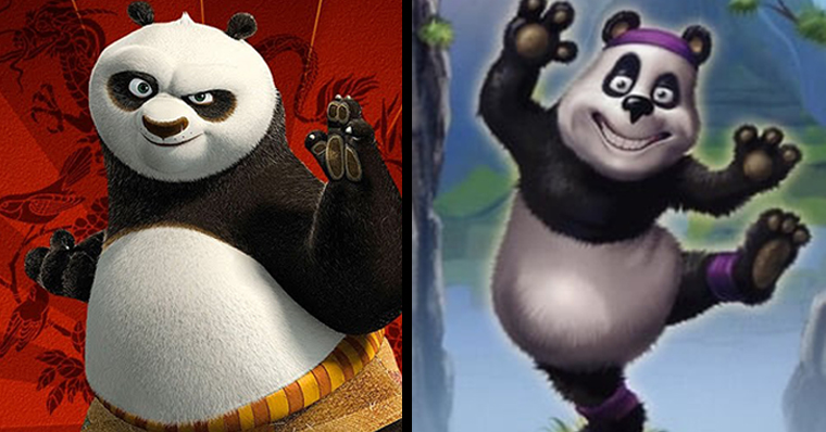 kung fu panda copia