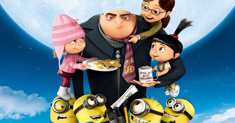 gru meu malvado favorito PERSONAGENS QUE ERAM RUINS E SE TORNARAM BONS