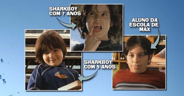 sharkboy e lava girl filhos do diretor